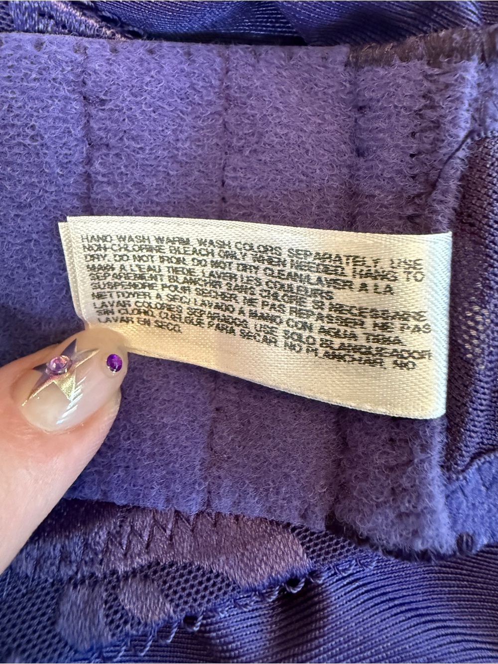 Wacoal Purple Floral Jacquard Underwire  Size 40D NWT - Picture 12 of 12
